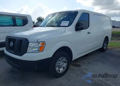 2020 Nissan Nv Cargo Nv1500 Sv Standard Roof V6 из США, поврежденный, VIN 1N6BF0KM5LN808775